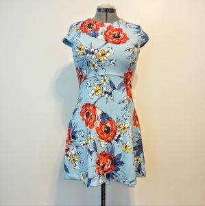 Vince Camuto Floral Mini Dress